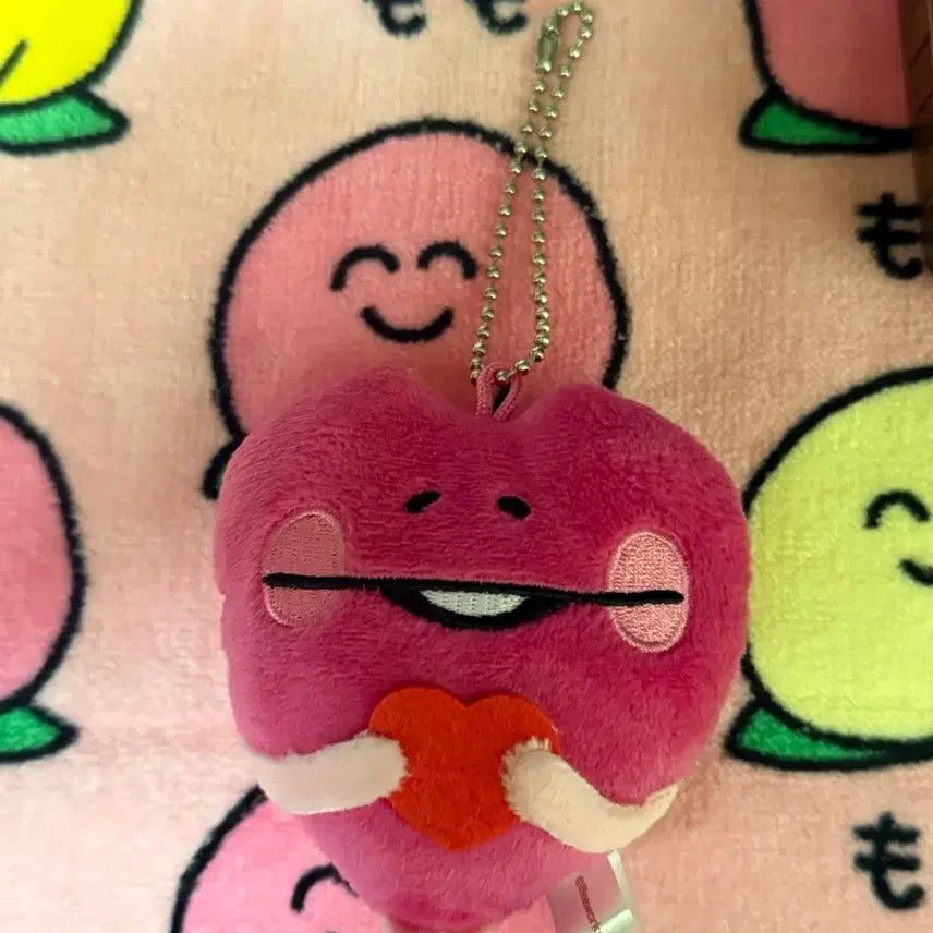 [BUNJANG] Heart Nameko Keychain (New) / (새상품) 하트 나메코 키링