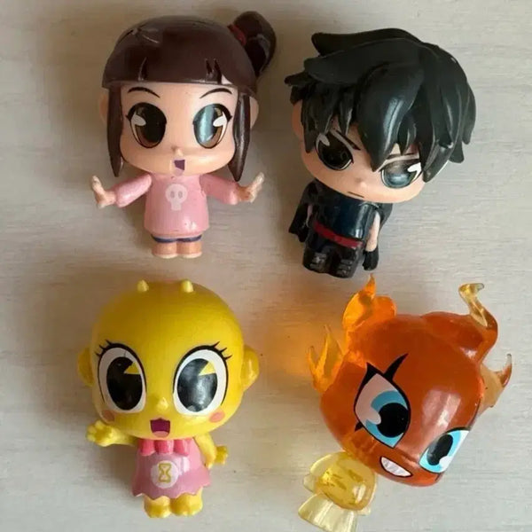 [BUNJANG] Shinbi Apartment 6 Figure Set (Shinbi, Hari, Kanglim, Geumbi, Cheongmok Hyung-hyung) / 신비아파트 피규어 신비,하리,강림,금비,청목형형 6종 일괄