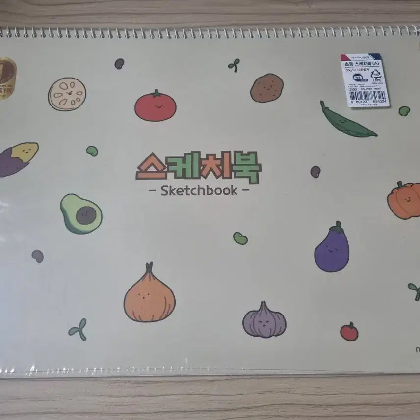 [BUNJANG] Morning Glory Elementary Sketchbook Size A / 모닝글로리 초등 스케치북