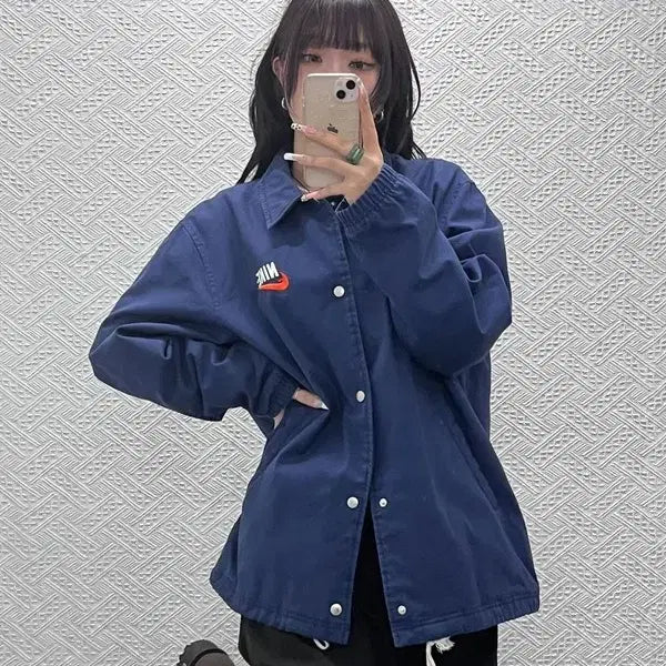[BUNJANG] Nike Old School Retro WC 1 Quilting Jacket XXL / 나이키 올드스쿨 레트로 WC 1 퀄팅 누빔 자켓 XXL C11235