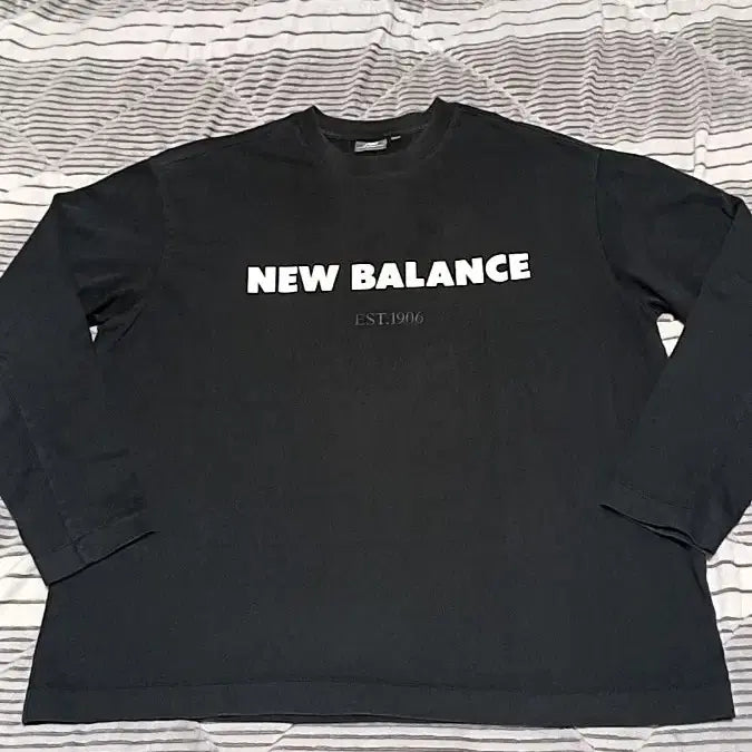 [BUNJANG] New Balance Oversized Long Sleeve T-shirt 105 / 뉴발란스 오버핏긴팔 105 가슴63 기장72
