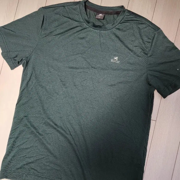 [BUNJANG] Millet Golf Dry-Cell Round Short-Sleeve T-Shirt Size 95 Deep Green / 밀레 골프 드라이셀 라운드 반팔티 사이즈95 m딥그린 색상 남녀공용입