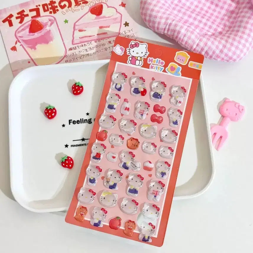 [BUNJANG] Cute Character Stickers (Kitty, Cinnamonroll, My Melody, etc.) / 봉봉 스티커