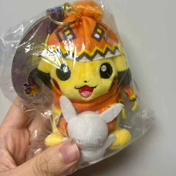 [BUNJANG] Pokemon Sapporo Pikachu Keychain Doll / 포켓몬인형 정품 삿포로 피카츄 키링