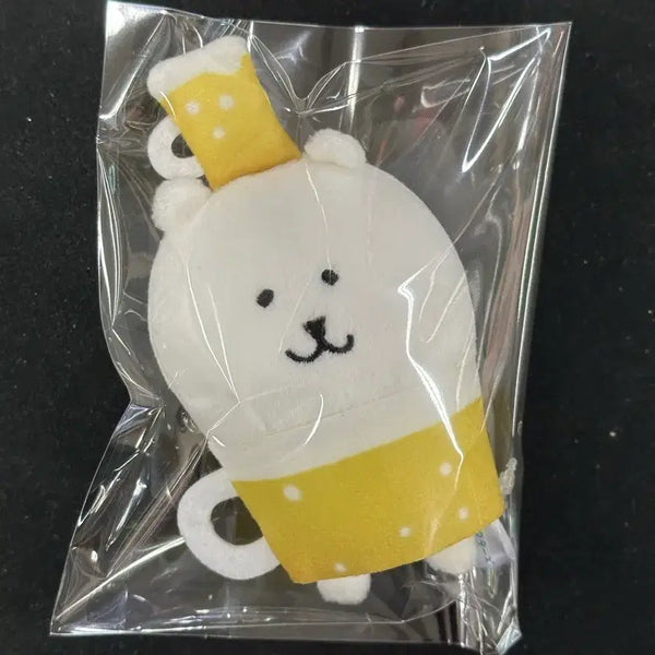 [BUNJANG] Nongdamgom Adult Mascot Keychain Beer Damgom / 농담곰 어른들 마스코트 키링 맥주 담곰이