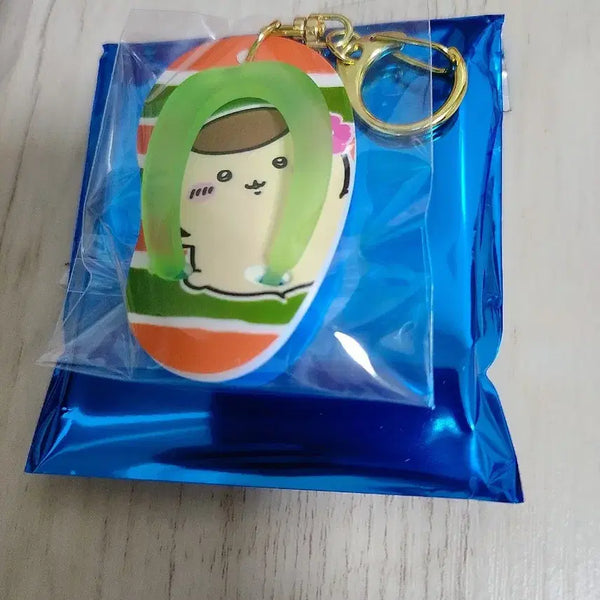 [BUNJANG] Chiikawa Kurimanju Beach Sandals Keychain / 치이카와 쿠리만쥬 비치샌들 키홀더