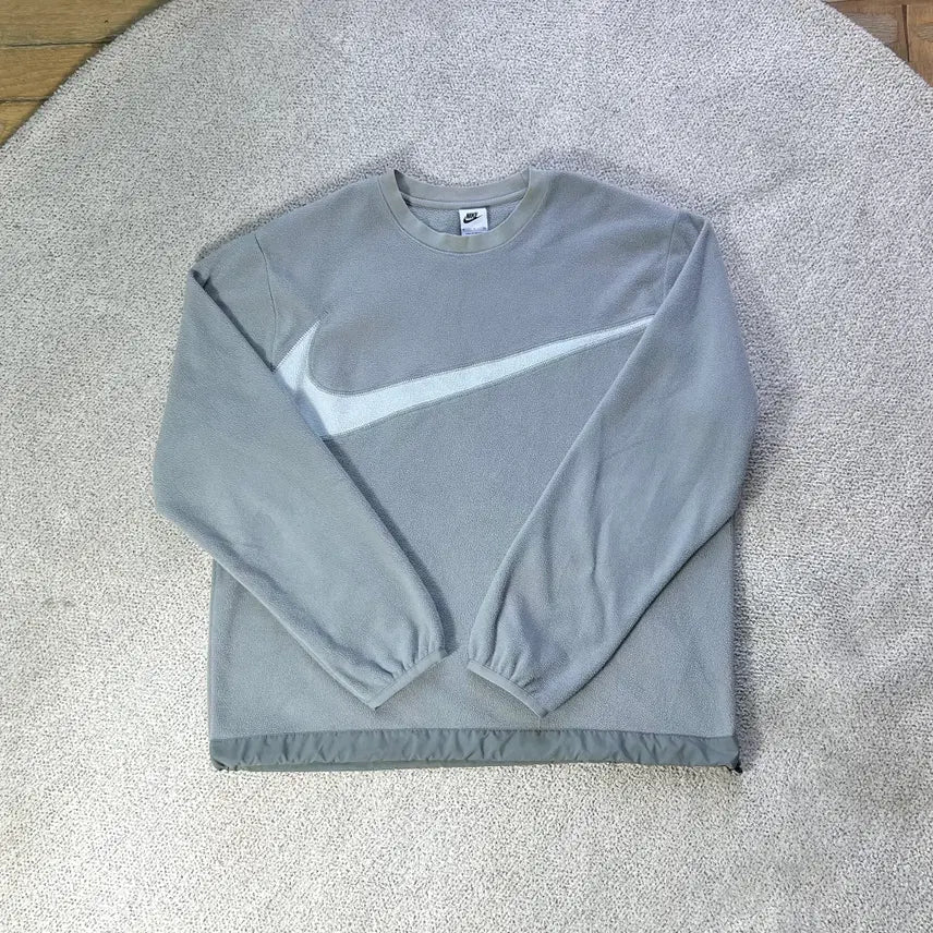 [BUNJANG] Nike Big Swoosh Fleece Sweatshirt XL / 나이키 빅스우시 후리스 맨투맨 XL