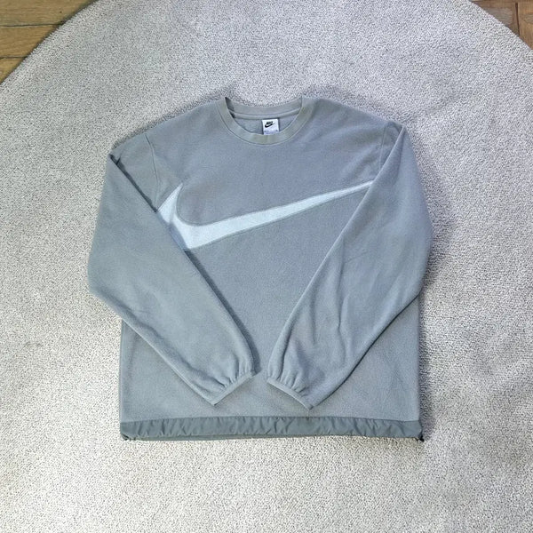 [BUNJANG] Nike Big Swoosh Fleece Sweatshirt XL / 나이키 빅스우시 후리스 맨투맨 XL
