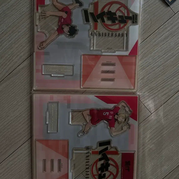 [BUNJANG] Haikyuu!! 10th Anniversary Acrylic Standee Kuroo & Kenma (Sealed) / 하이큐 10주년 아크릴 쿠로오, 켄마 미개봉