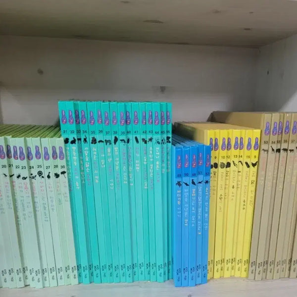 [BUNJANG] Kyowon Nature Whispers Complete Set (62 Volumes) / 교원 자연이 소곤소곤 전집