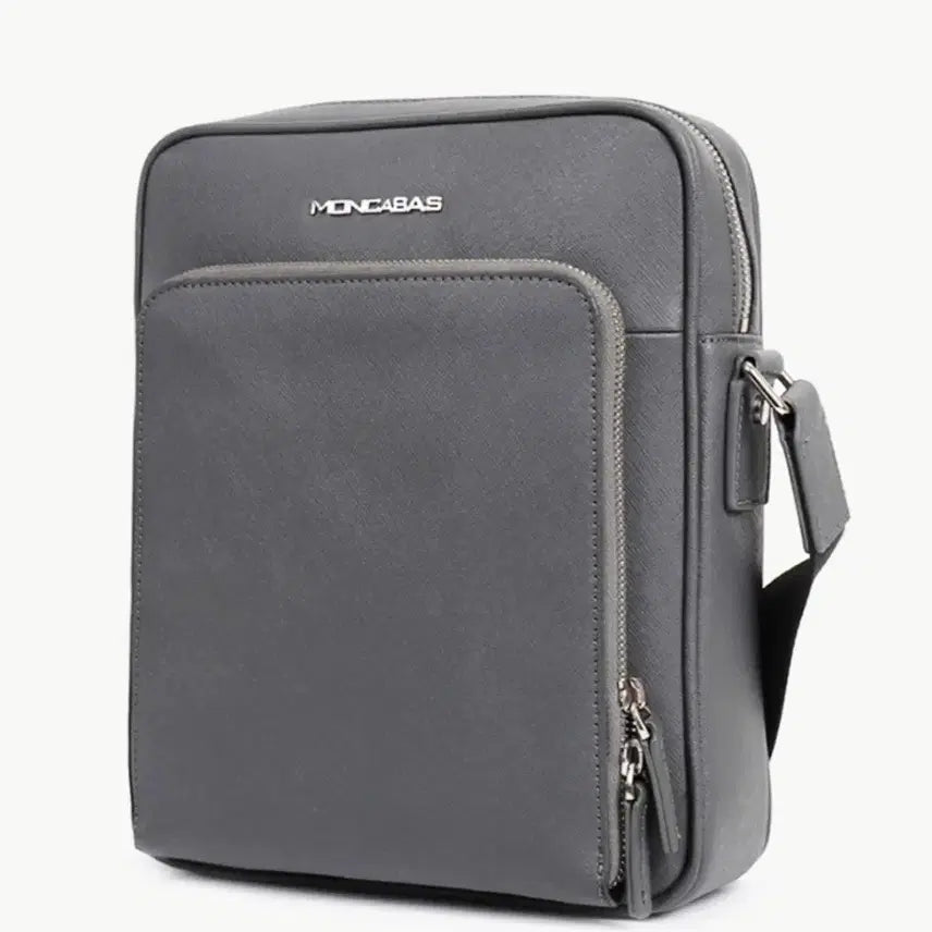 [BUNJANG] Moncava Men's Crossbody Bag - Grey (Excellent Condition) / 몽카바 남성 크로스백 그레이 A급