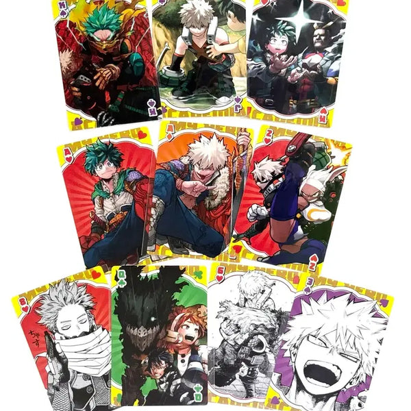[BUNJANG] My Hero Academia Big Trump Card Postcard Set Izuku Bakugo Bundle / (일괄) 나의 히어로 아카데미아 빅 트럼프 카드 엽서 미도리야 바쿠고