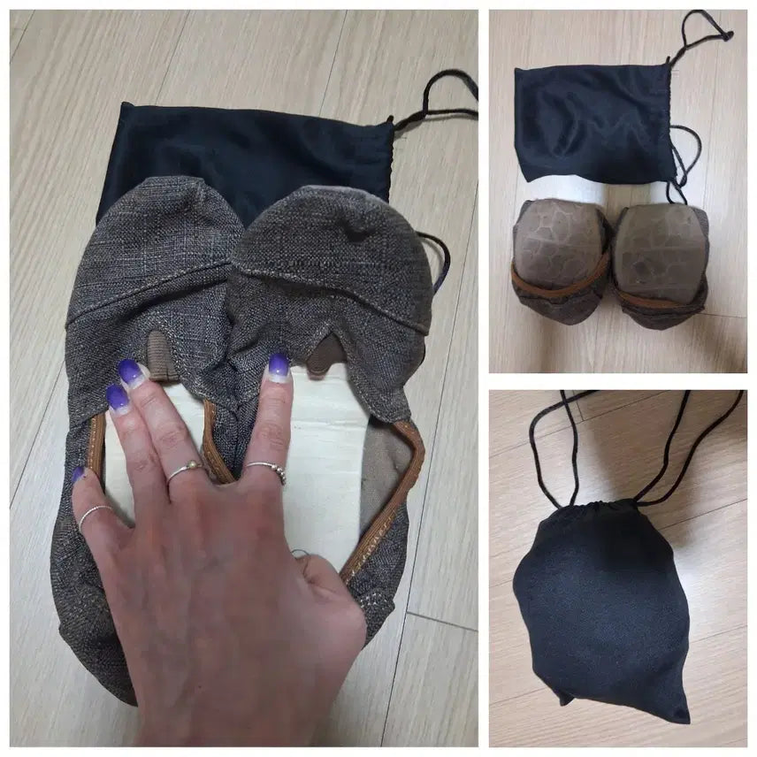 [BUNJANG] Driving Shoes with Storage Bag / 여행용 or 드라이빙 슈즈 + 보관가방