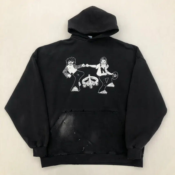 [BUNJANG] Donut Revenge Finger Press Hoodie / [3] 도넛리벤지 핑거프레스 후드