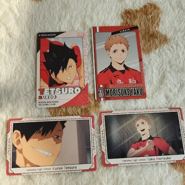 [BUNJANG] Haikyuu!! Kuroo Yakumo Nekoma Snap Card Bundle Set / 하이큐 쿠로오 야쿠 스냅마이드 스냅카드 네코마 일괄