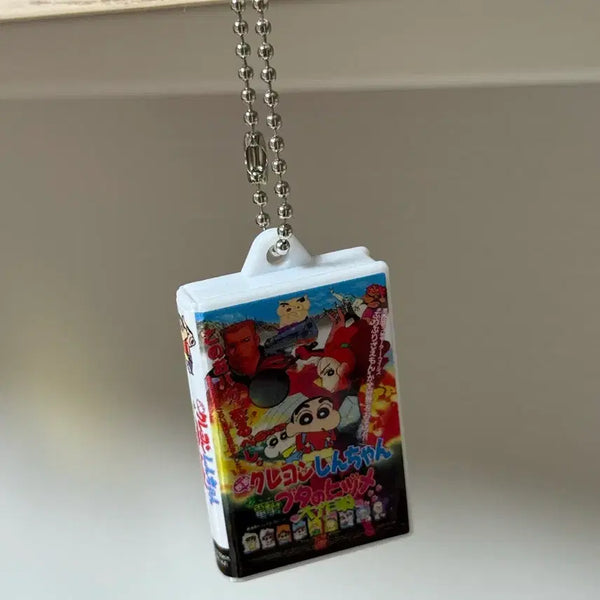 [BUNJANG] Crayon Shin-chan Video Keychain / 일본 가챠 짱구 비디오 키링