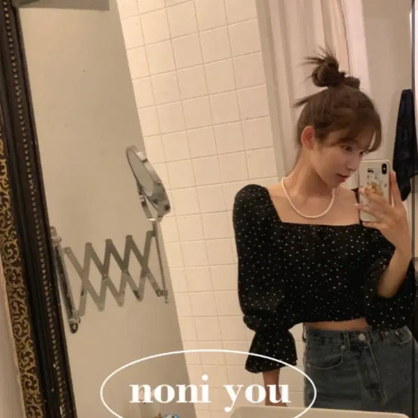 [BUNJANG] Nonyu Love Blouse / 새제품) 노니유 러브 블라우스