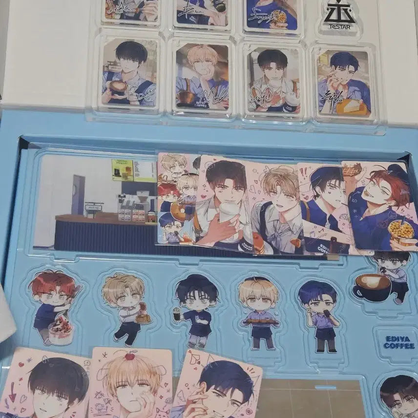 [BUNJANG] Debut or Die Idiya Collaboration Acrylic Set & Photocard Full Set / 최종 가격) 데못죽 이디야 콜라보 아크릴세트 포카 풀셋