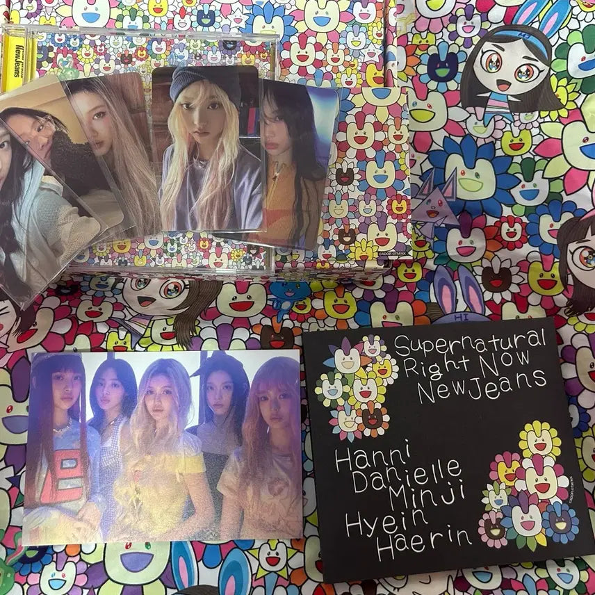 [BUNJANG] NewJeans Supernatural Murakami Album Unsealed / 뉴진스 슈퍼내추럴 무라카미 개봉 앨범 판매 양도