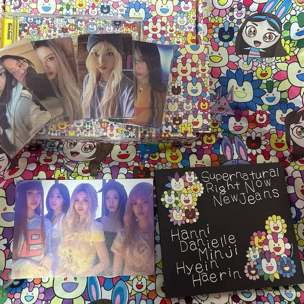 [BUNJANG] NewJeans Supernatural Murakami Album Unsealed / 뉴진스 슈퍼내추럴 무라카미 개봉 앨범 판매 양도
