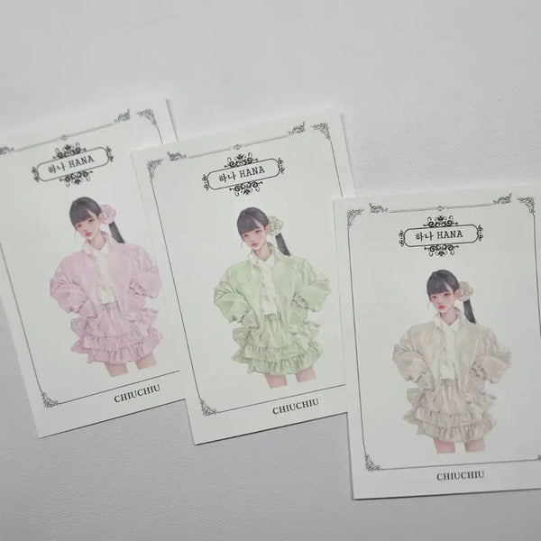 [BUNJANG] Chiyu Hana Die-cut Sticker Set / [치유] 하나 인스(세트)