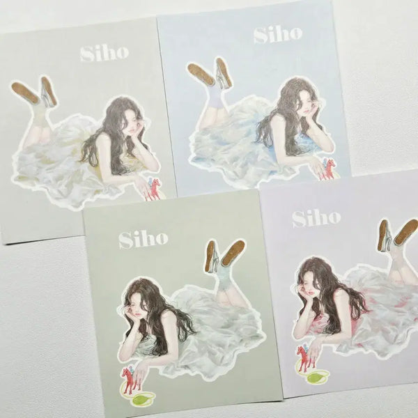 [BUNJANG] Shiho Stickers Set / [치유] 시호 인스(세트)