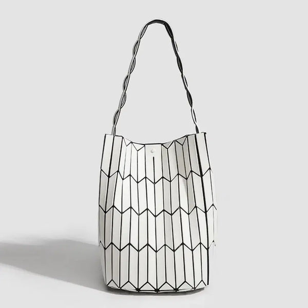 [BUNJANG] Pleated Tote Bag / 여름 토트백 이세미야키 스타일 데일리 손가방