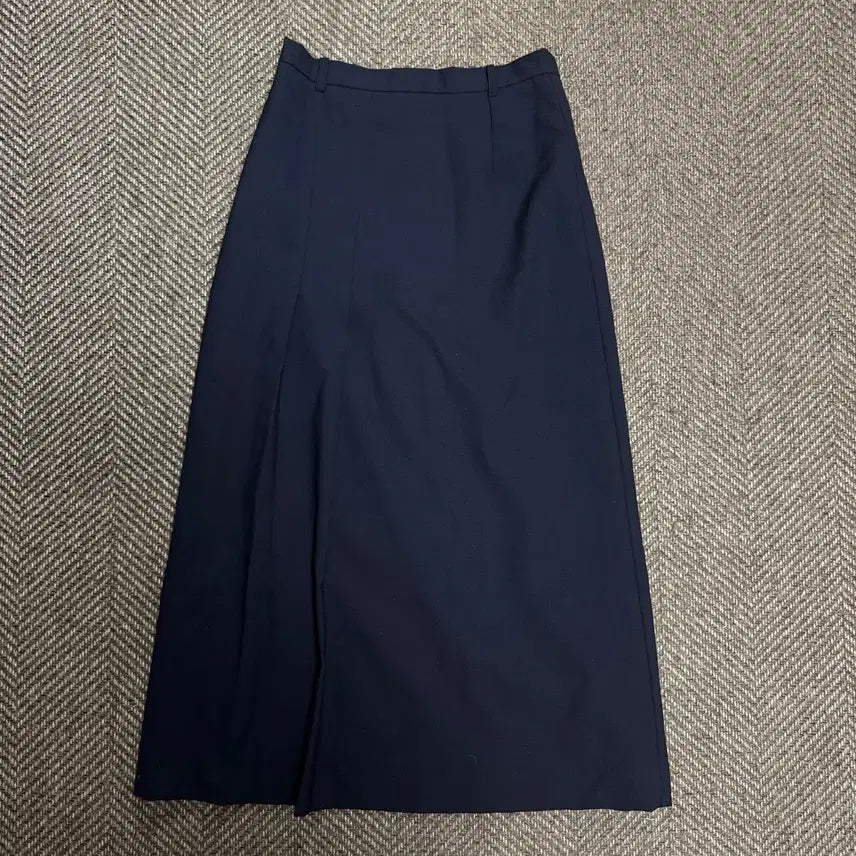 [BUNJANG] Mundal Midi Skirt Navy / 문달 스커트