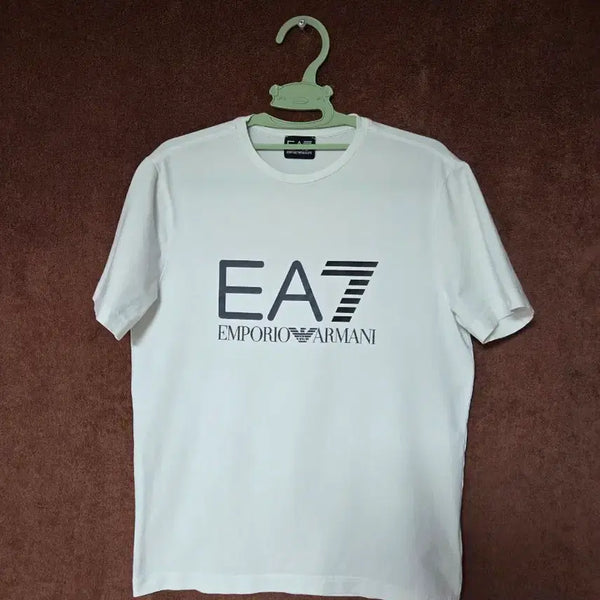 [BUNJANG] Emporio Armani T-Shirt White Logo / 엠포리오 아르마니 반팔티 95