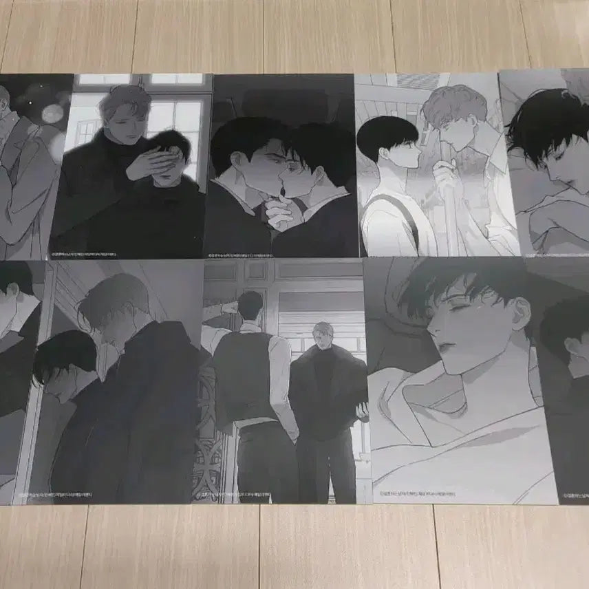 [BUNJANG] B.ON Collaboration Cafe Marriage Man Special Edition Postcard Set (10 types) / 비온 콜라보 카페 결혼하는남자 특전 엽서 10종 풀세트