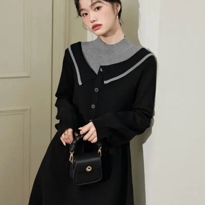 [BUNJANG] Cuose Knit Dress / [새상품] 쿠오세 니트 원피스