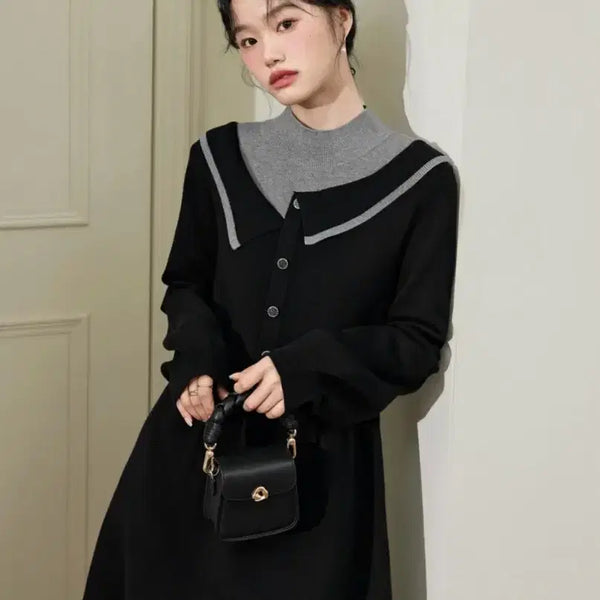 [BUNJANG] Cuose Knit Dress / [새상품] 쿠오세 니트 원피스