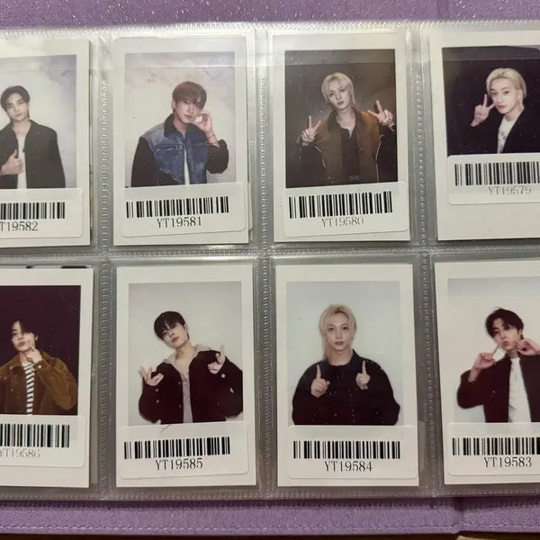 [BUNJANG] Stray Kids KMS Fan Sign Polaroid Set / 스트레이키즈 KMS 중국 선전 대면팬싸 당첨 폴라세트