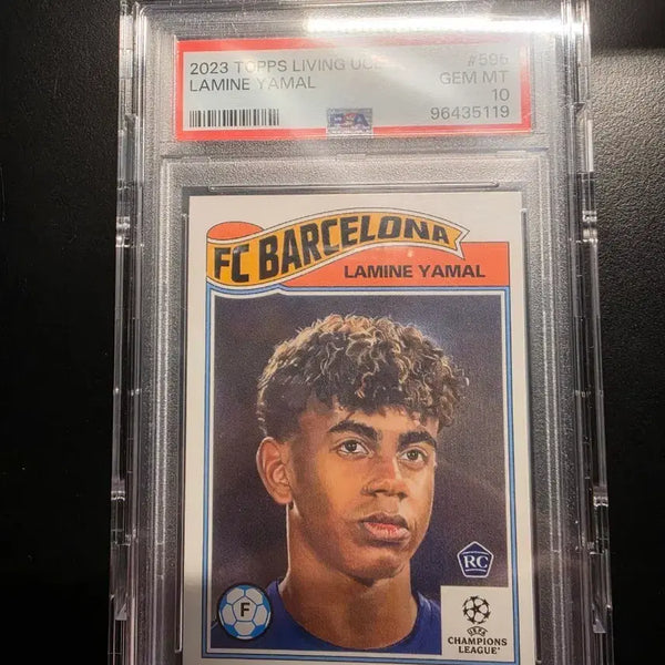 [BUNJANG] Topps Lamine Yamal FC Barcelona PSA 10 Rookie Soccer Card / Topps 라민 야말 FC바르셀로나 PSA10 축구 카드 루키