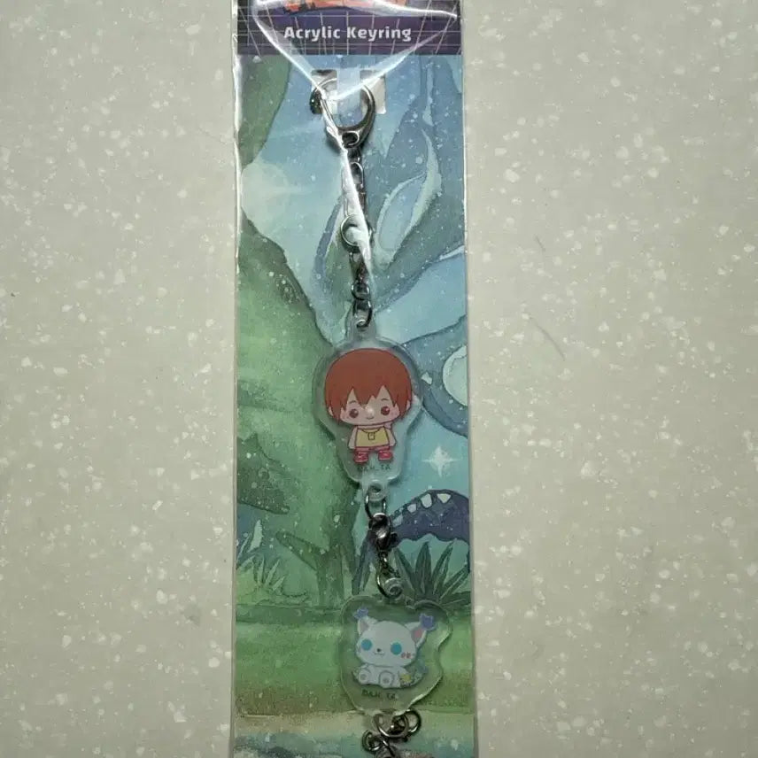 [BUNJANG] Digimon Adventure Nari Gatomon Acrylic Charm Keychain / 디지몬 어드벤처 주렁 아크릴 참 키링 나리 가트몬
