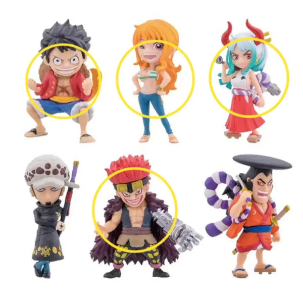 [BUNJANG] One Piece - 1st Naval Battle Gacha Set (4 types) / 원피스 | 원피노미 1해전 4종 - 새상품