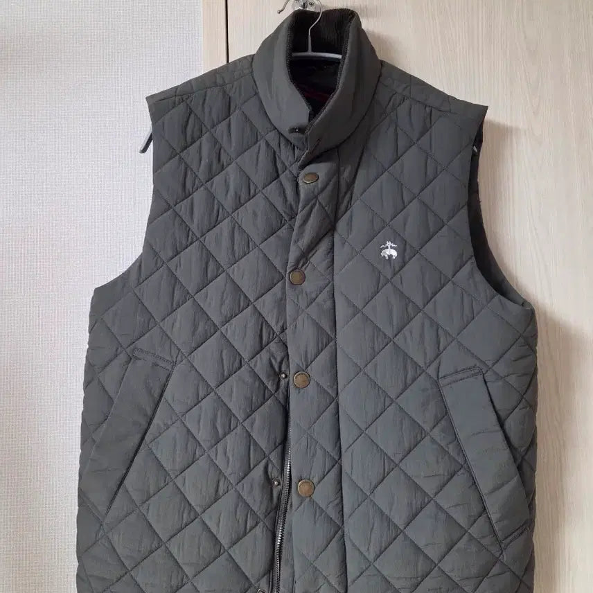 [BUNJANG] Brooks Brothers Quilted Vest Khaki M / 브룩스브라더스 패딩조끼 M(카키)