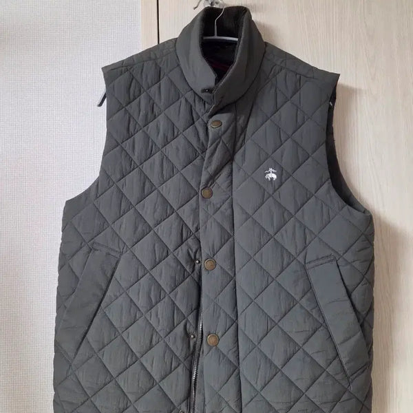 [BUNJANG] Brooks Brothers Quilted Vest Khaki M / 브룩스브라더스 패딩조끼 M(카키)