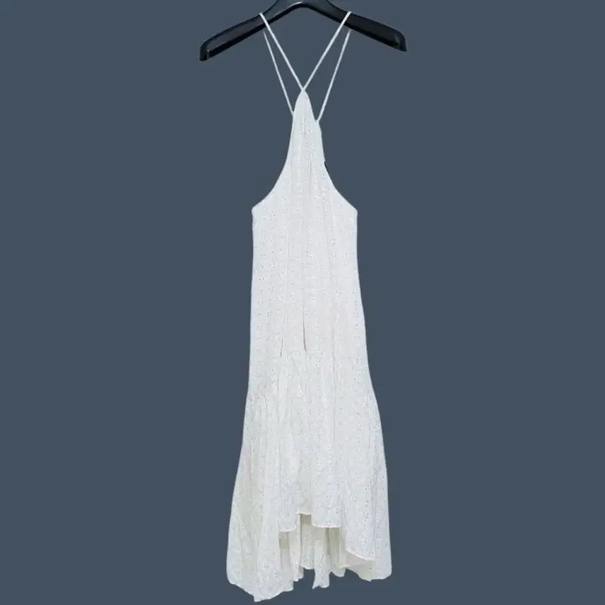[BUNJANG] ZARA Long Dress White / 66 새상품 자라 원피스 18만원 여성 롱원피스 화이트 흰색 여자