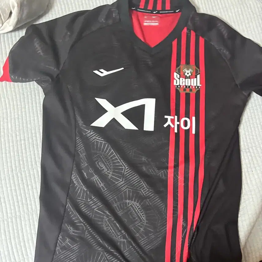 [BUNJANG] FC Seoul 2025 Season Home Jersey (No Name/Number) Size 100 / FC서울 2025시즌 홈 유니폼 노마킹 100사이즈
