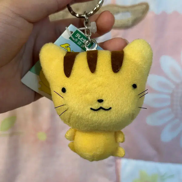 [BUNJANG] Japanese Vintage Cat 'Poop-Sized' Doll Keyring / 타임세일! 일본 고전 빈티지 고양이 무폰 똥사이즈 인형 키링