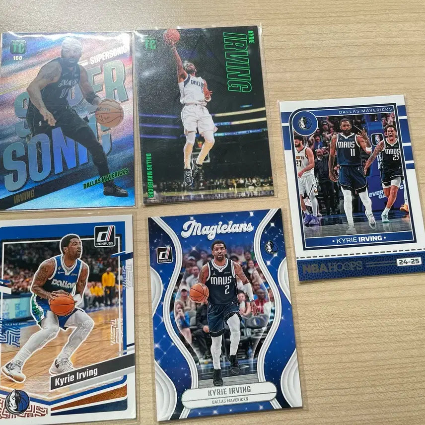 [BUNJANG] Kyrie Irving Dallas Mavericks Panini Basketball Card Bundle / NBA 카이리 어빙 파니니 일괄 댈러스 매버릭스 농구카드