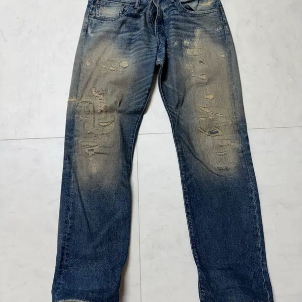 [BUNJANG] RRL Washed Denim Pants / RRL 데님 팬츠