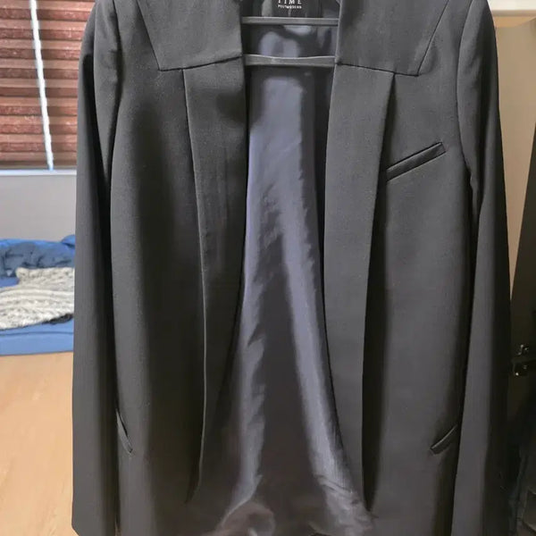 [BUNJANG] TIME Black Women's Jacket / TIME 타임 블랙 여성 자켓
