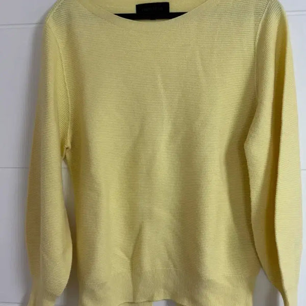 [BUNJANG] Untitled Yellow Roundneck Knit M / Untitled 옐로우 라운드넥 니트