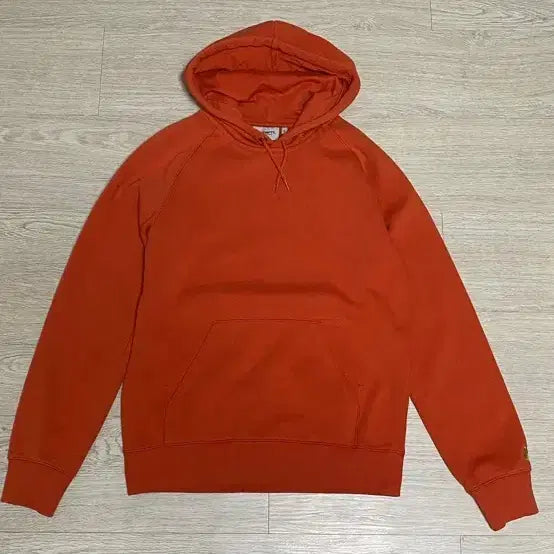 [BUNJANG] Carhartt WIP Orange Hoodie S / 칼하트 윕 오렌지 후드 s