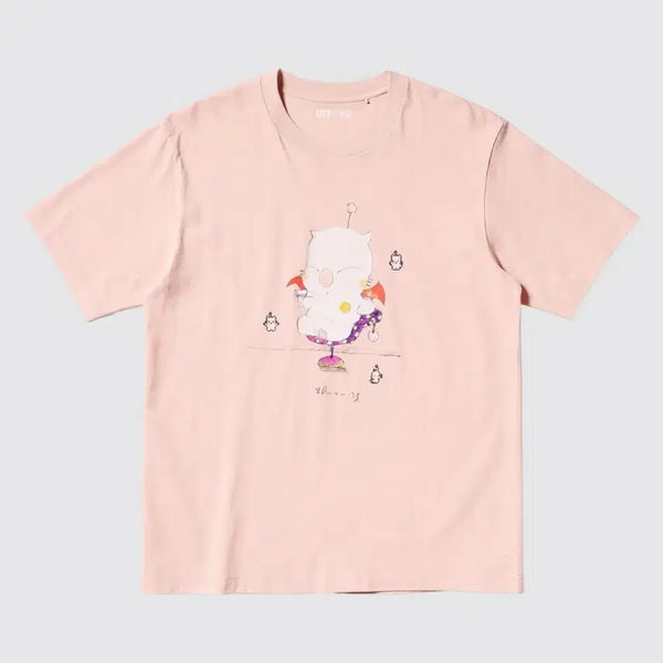 [BUNJANG] Uniqlo UT Final Fantasy Mogri Pink T-Shirt / 유니클로 UT 파이널판타지 핑크 티셔츠 팝니다.