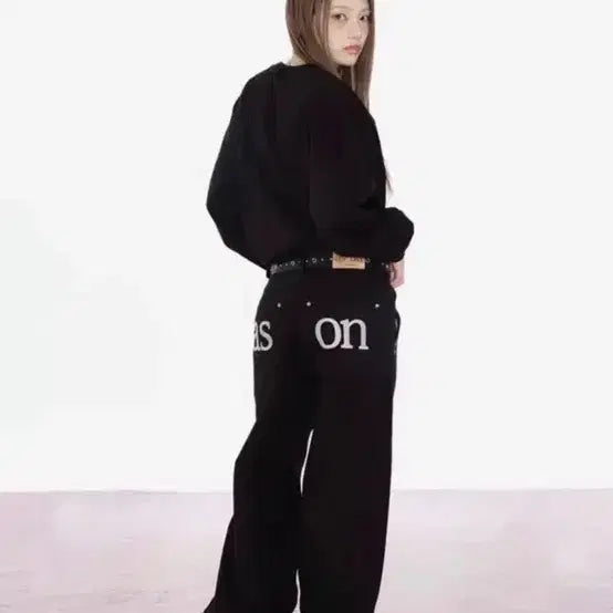 [BUNJANG] AZON Smog Wide Pants / 애즈온 스모그 와이드 팬츠