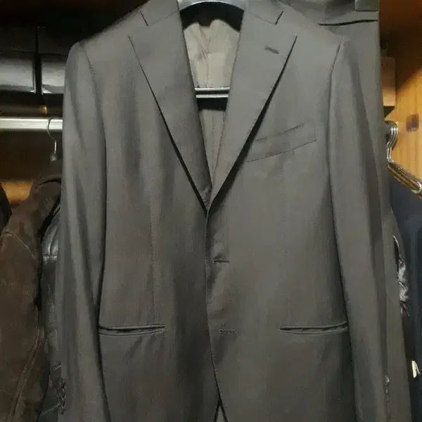 [BUNJANG] Tomorrowland Canonico Kidmohair Wool Blend Suit - Gray, Size 46 / [판매]Tomorrowland(투모로우랜드)까노니코 모헤어그레이수트 46