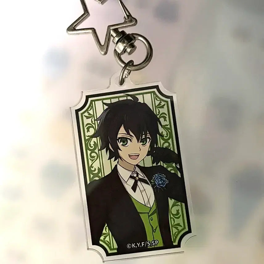[BUNJANG] Seraph of the End Yuichiro Hyakuya 10th Anniversary Lottery Keychain / 종말의 세라프 햐쿠야 유이치로 10주년 쿠지 키링